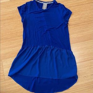 Anthropologie Left Coast Collection Royal Blue Tunic Large